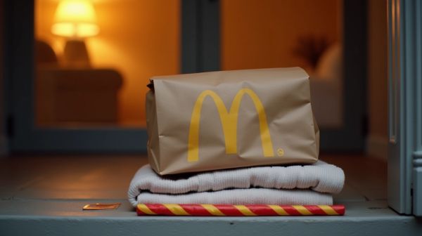 La livraison de McDonald's facile et rapide à domicile