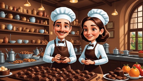 Les créations envoûtantes de chocolatier bello & angeli